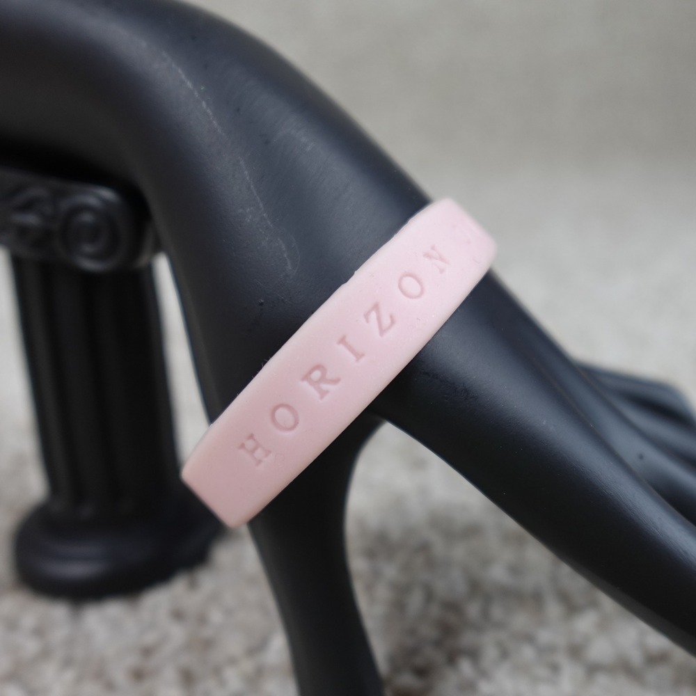 Longaberger Horizon of Hope Pink Silicone Breast Cancer Awareness Bracelet